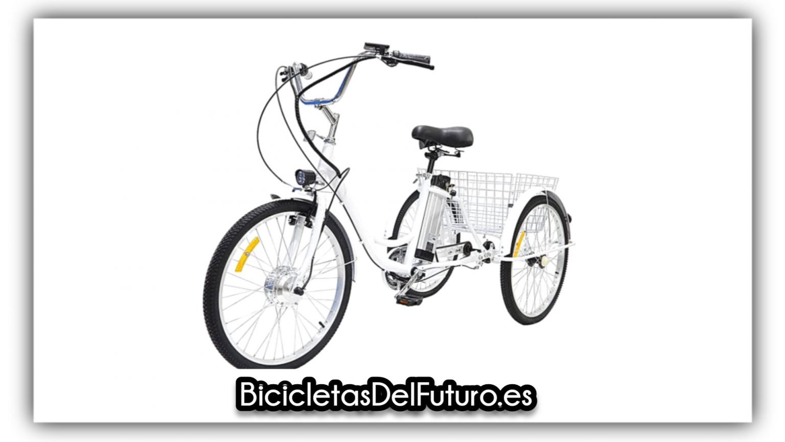 Bicicletas Triciclo Eléctricas Mejor transporte para movilidad reducida...