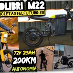 ¿Quieres recorrer 200 km con una sola carga? (Conoce la moto eléctrica plegable Colibri M22) bicicletasdelfuturo.es